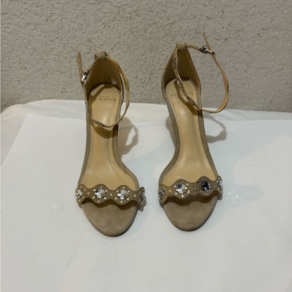 Alexandre Birman Heels Suede heel sandals with crystals - Picture 1 of 10
